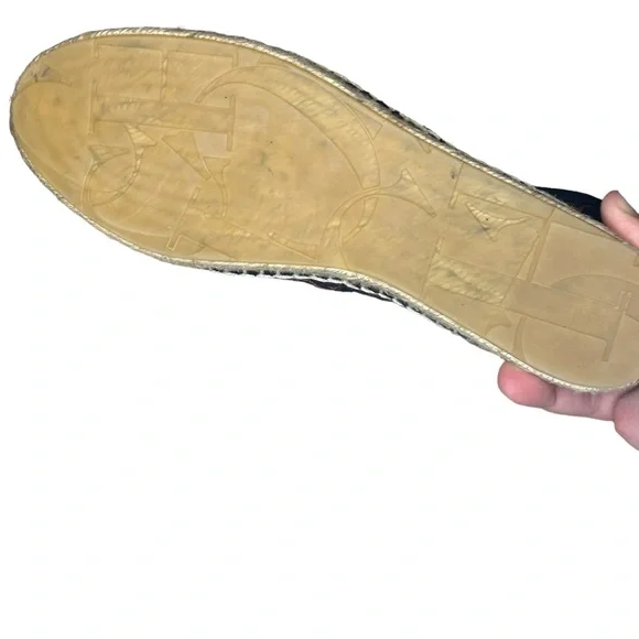 CAROLINA HERRERA RED LOGO ESPADRILLE SIZE 8/9 - Picture 5 of 5